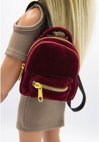 Puppen Kleid Puppenkleidung 43 cm Rucksack Schuhe Kleid für Babypuppe Garderobe - Bild 5 von 7