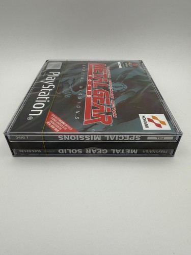 Metal Gear Solid Special Missions **PS1 PlayStation 1 NUOVO SIGILLATO - Foto 5 di 7