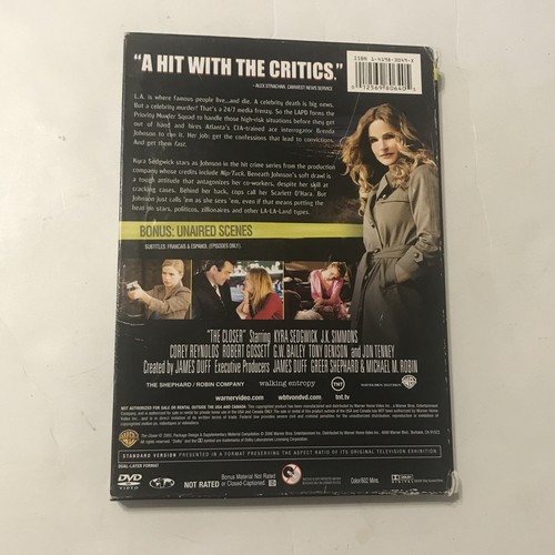 The Closer Show Season One Complete DVD 4189 - Picture 2 of 10