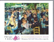 Puzzle RENOIR Dance at Le Moulin  Fine Arts 750 Piece Puzzle
