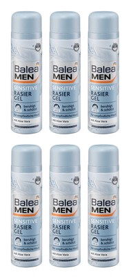 6 x 200ml | Balea MEN Rasiergel sensitive,