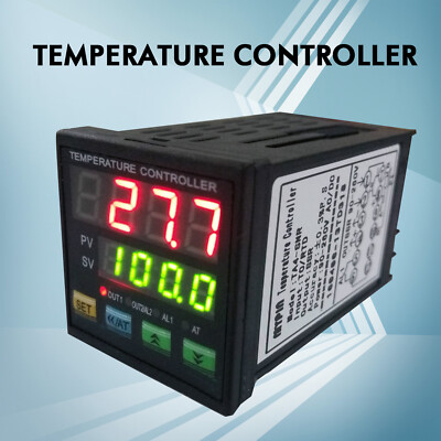 Digitaler PID-Temperaturregler TA4-RNR TA-Serie 90-260VAC/DC Temperaturmessgerät