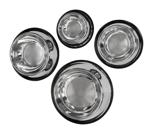 scarlet pet Hundenapf »Bowl« Edelstahl Wasser Futter diverse Größen Paar einzeln - Bild 7 von 11