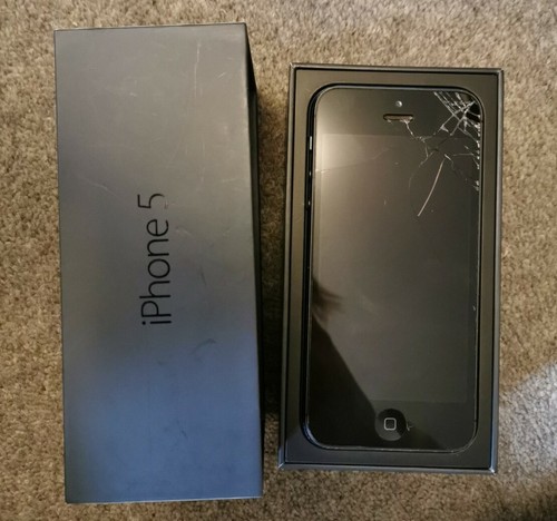 Apple iPhone 5 - 16GB - Black & Slate O2 A1429 mobile smart phone - Picture 5 of 5