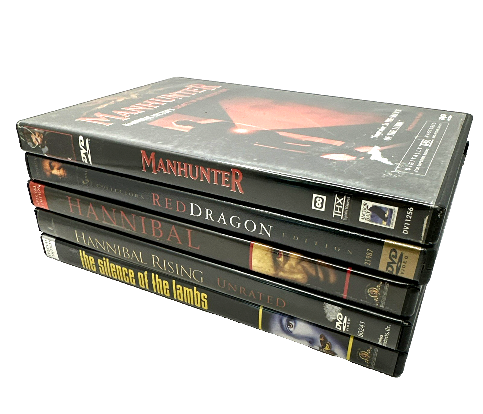 5-Movie Hannibal Lecter DVD Collection: Manhunter to Red Dragon