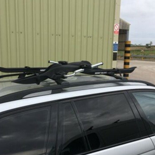 Toyota Land Cruiser Prado J150 2010-2023 Roof Rack Cross Bars Black Pair - Picture 16 of 23