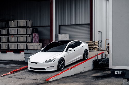 5x120 Charcoal 20x9 Defiant DF06 Wheel Fits Tesla Model X, S - Picture 6 of 10