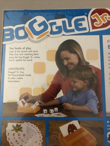 Boggle Jr. 2005 Your Preschooler’s first Boggle Game Brand New Sealed - Picture 7 of 9