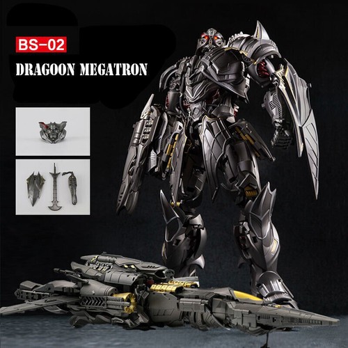 En stock Nuevo 4th Party BS-02 Dragoon Megatron Transformable Figura de Acción Juguete - Imagen 8 de 8