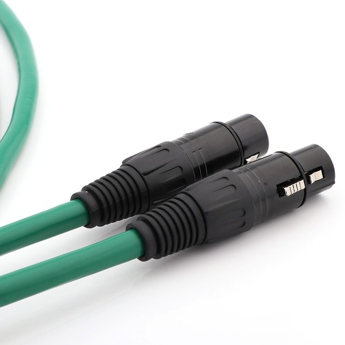 Paar McIntosh HiFi 6N OFC Silber versilbert XLR Audio Kabel Mikrofonkabel - Bild 5 von 8