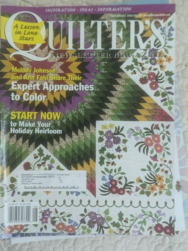 Quilter's Newsletter Magazin Quilten Ideen Muster - Bild 153 von 168