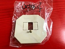 Merten Octocolor Zentralplatte TAE Telefon 293844 Cremeweiß neu