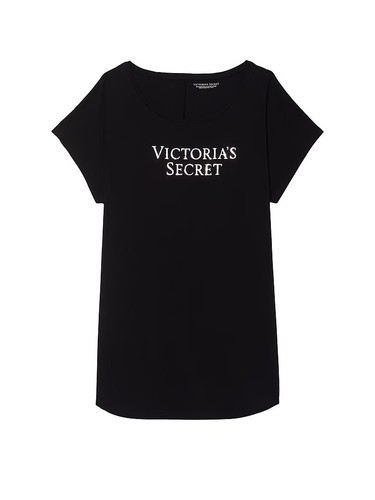 VICTORIA'S SECRET Lightweight Cotton Dolman Sleepshirt Tee XS/S,M/L, XL/XXL NWT - Picture 27 of 65