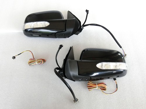 New Manual Fold LED Signal Side Mirror For 2002 2003~2004~05~2006 Honda CRV CR-V - Picture 3 of 7