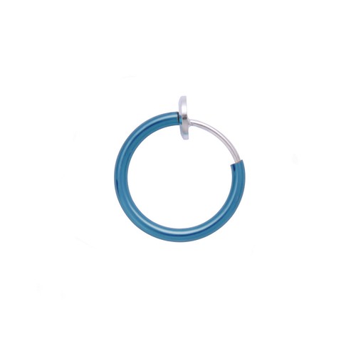Anillo falso con clip de resorte en la nariz aro labio anillo hélice aro oreja anillo falso aro - Imagen 11 de 18