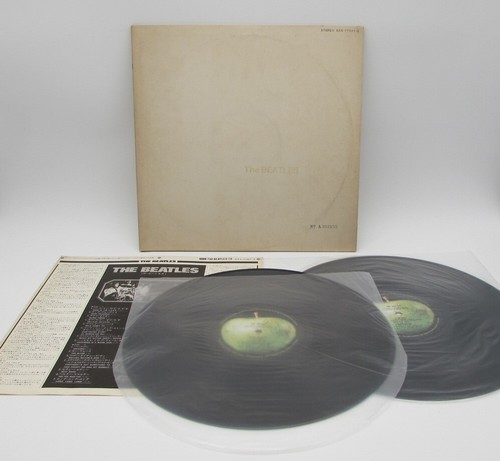 The Beatles White Album No. A302155 EAS-77001  W/insert JPN Vinyl LP S998