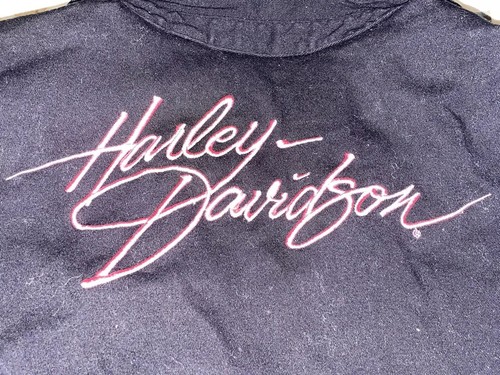 Harley Davidson Women’s Black Biker Casual Cotton Vest Size Small Cute Form Fit - Bild 4 von 7