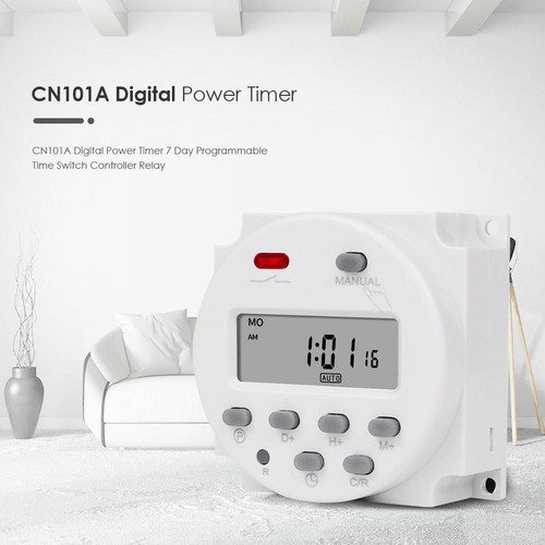 CN101A Digital Timer 7 Day Programmable Time Switch Controller Relay (220V) #g - Picture 7 of 10