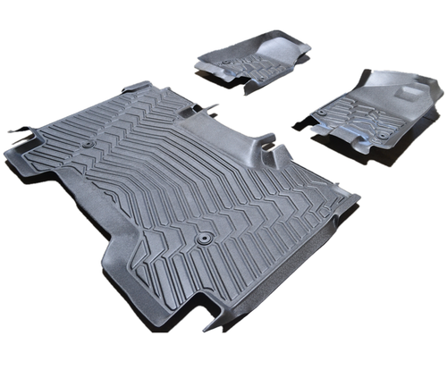 3D Floor Mat For 2019 Ram 1500 Crew Cab All Weather Protection TPE Liners Cover - Picture 4 of 5
