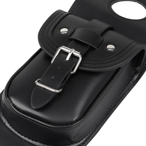 Black PU Leather Fuel Gas Tank Panel Bag For Harley Sportster 1200/883 XLH883 - Bild 13 von 16