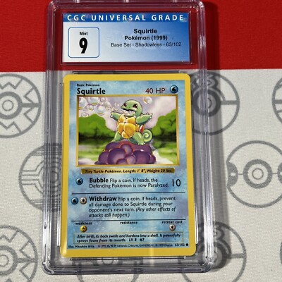 ゼニガメ 英語版 Shadowless Squirtle PSA9 s-l400.jpg