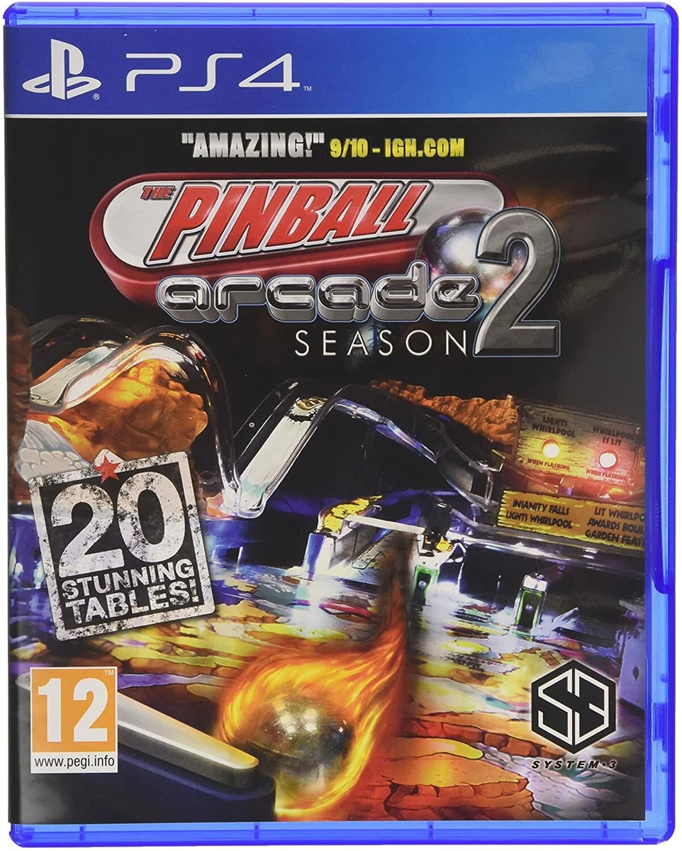 Pinball arcade season 3 on sale ps4