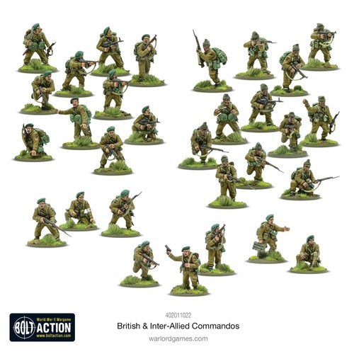 Warlord Games, Bolt Action: comandos británicos e interaliados - Imagen 2 de 2