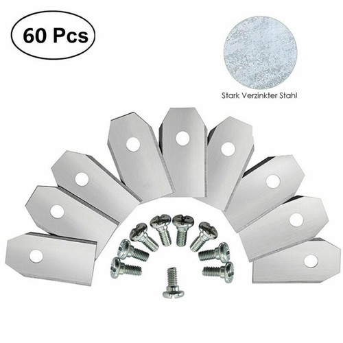 9-60PCS Titan Ersatz-Messer Klingen für Gardena Mähroboter Rasen Mäher Roboter - Bild 7 von 9