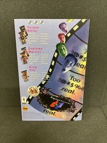 SEGA CD Print Ad pamphlet Digital Pictures Corpse Killer Slam City Supreme City