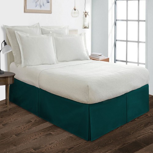Teal Solid Bedding Sets 1000 TC OR 1200 TC Egyptian Cotton Select Item - Picture 7 of 21