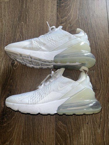 Nike Air Max 270 943345-103 Low White Größe 7Y Gebraucht - Bild 2 von 5