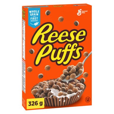 Reese's Puffs Cereal u2013 326g (11.5 oz) | Delicious Chocolate & Peanut Butter - Picture 1 of 5