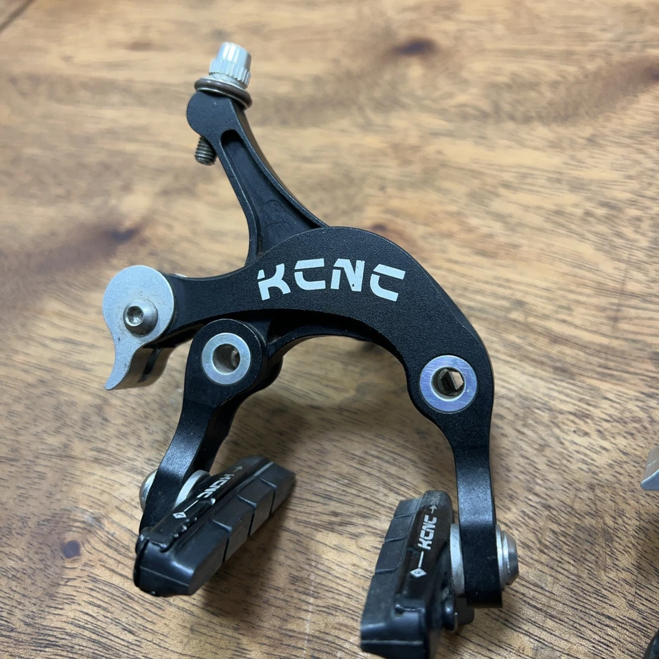 Freio CNC C6 pinça preta CNC gravidade zero conjunto de freio de bicicleta de estrada - Imagem 3 de 4