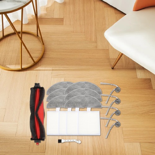 Completo Per Roborock Per Q7 M5 Kit Con Spazzola Principale Spazzole Laterali Panno Scopa - Foto 10 di 12