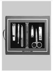 Jos. A. Bank Grooming Manicure Aluminum Stainless Steel Kit 6 Piece New In box