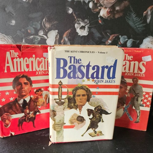 Vintage John Jakes - Posten von 10 Büchern - HC DJ Americans Bastard Heaven Hell Warriors - Bild 2 von 14