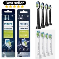 New 4/8 Pack - Philips Sonicare W Diamond Clean - Electric Toothbrush Heads Uk