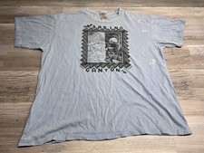 Vintage Sabino Canyon Arizona Native American Nature Art T-Shirt Made in USA XL