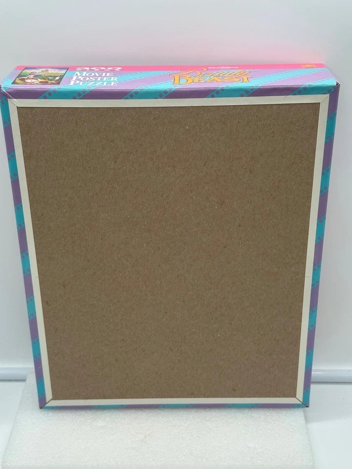 Póster de la película Walt Disney La Bella y la Bestia rompecabezas sellado 300 piezas 24"x36" Foto 3 de 4