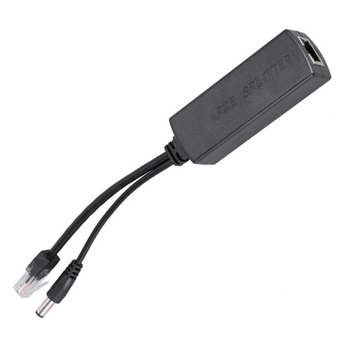 12V 2A Power Over Ethernet Splitter Adapter for IP Cameras (Black) - Zdjęcie 6 z 12