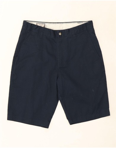 VOLCOM Herren Chino Shorts W30 Medium Navy Blau Baumwolle RN02