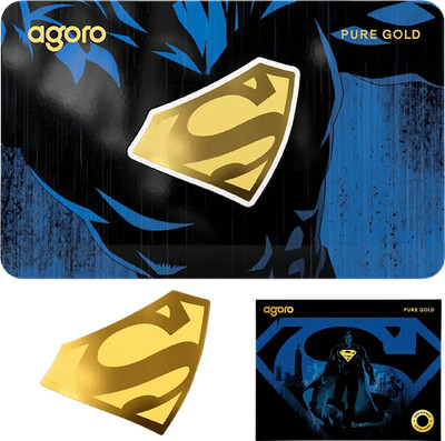 Goldmünze DC Comics Superman Emblem 0,1 g 999 Gold 2026 PP Auflage 5.000 Niue