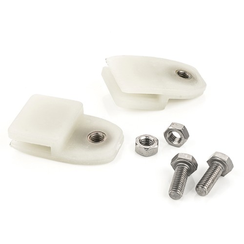 2x Seitenscheiben Halterung Fenster Klammer Schrauben für Mitsubishi Outlander - Picture 2 of 6