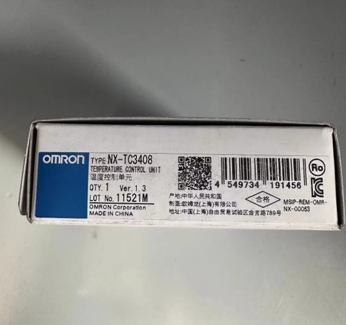 1PCS New Omron NX-TC3408 NXTC3408 Temperature Control Unit In Box Brand - Picture 2 of 3