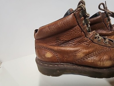 Vintage Doc Dr. Martens Y2K 8287 Brown Leather Chunky Boots  display picture 1