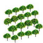 20 cm Model Trees Plastic Cement Mini Landscape Train Scenery Decoration