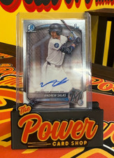 2025 Bowman Chrome 1st Andrew Salas On Card Auto CPA-AS