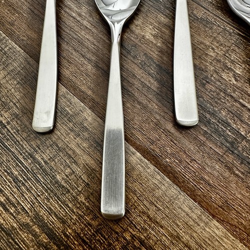 WMF Cromargan NORTICA (5) Teaspoon Stainless 6 1/2in Glossy w/ Satin Handle - Picture 4 of 24