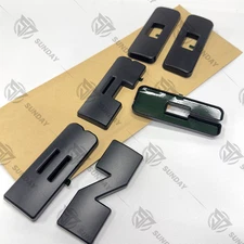 Front Grille Letter Emblem For Bronco 2021+ Overlay Decal Cover Trim Badge