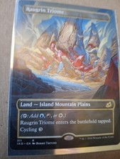 MTG Raugrin Triome (Showcase) Ikoria: Lair of Behemoths non holo NM